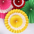 Wedding Paper Rosettes / Tissue Paper Fans / Hanging Tissue Fans Rosettes